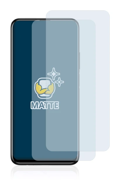 Image of the device Huawei Y9s with a wide variety of screen protectors.