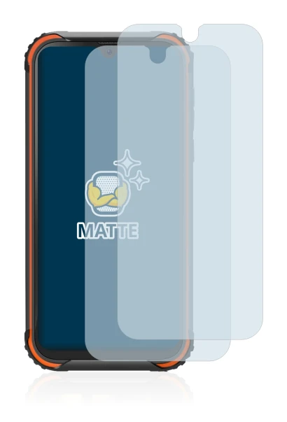 Image of the device Blackview BV5900 with a wide variety of screen protectors.