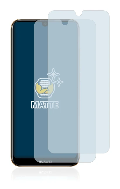 Image of the device Huawei Y6s 2019 with a wide variety of screen protectors.