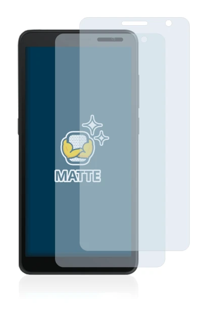 Image of the device Alcatel 1B 2020 with a wide variety of screen protectors.