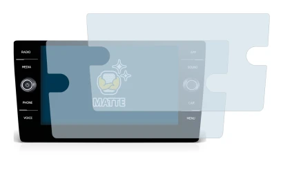 Image of the device Volkswagen Touran 2017 Discover Media 8" 2017-2019 with a wide variety of screen protectors.