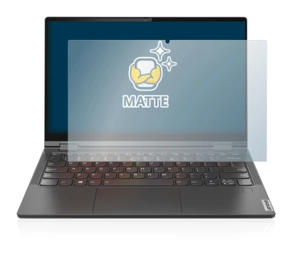 Image of the device Lenovo Yoga C640 with a wide variety of screen protectors.