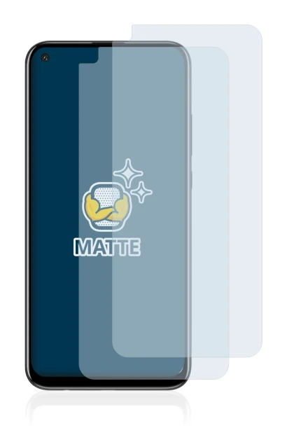 Image of the device Huawei P40 Lite E with a wide variety of screen protectors.