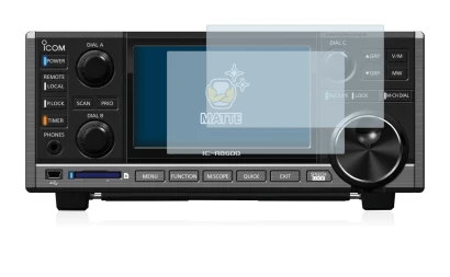 Image of the device Icom IC-R8600 with a wide variety of screen protectors.