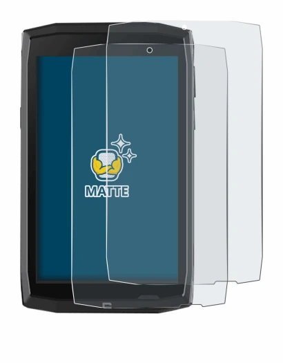 Image of the device Crosscall Core T4 with a wide variety of screen protectors.