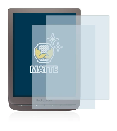 Image of the device PocketBook InkPad 3 Pro with a wide variety of screen protectors.