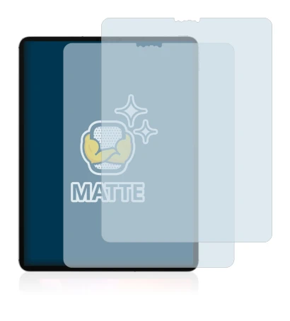 Image of the device Apple iPad 12.9" Pro 2020 (4th Gen.) with a wide variety of screen protectors.