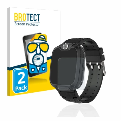 Front side of a product packaging with the brand logo BROTECT. Next to it is the device Pthtechus G-612 shown with the corresp