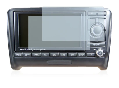 Image of the device Audi TT 8J 2006-2014 RNS-E with a wide variety of screen protectors.