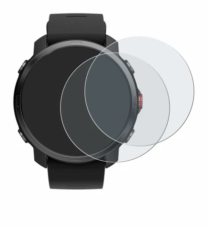 Image of the device Polar Grit X with a wide variety of screen protectors.