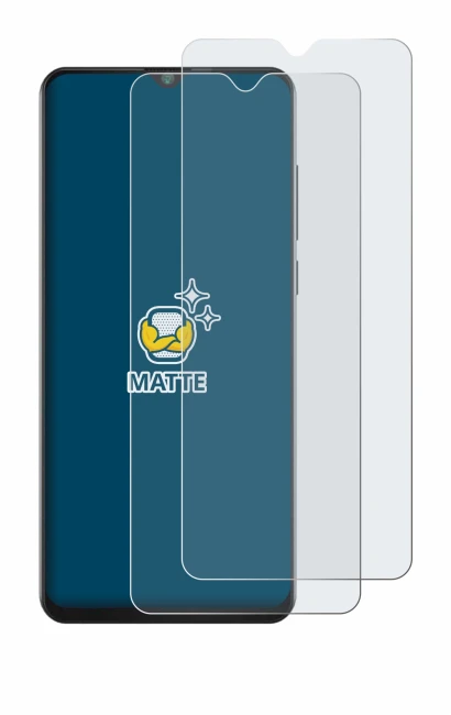 Image of the device Cubot Note 20 with a wide variety of screen protectors.