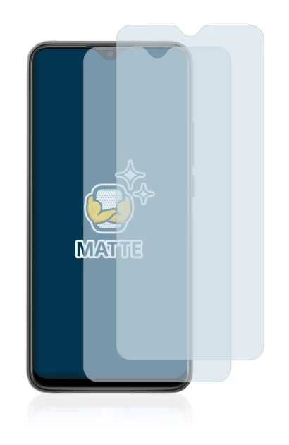 Image of the device Xiaomi Redmi 9 with a wide variety of screen protectors.