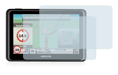 Image of the device Snooper Truckmate S6900 with a wide variety of screen protectors.