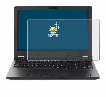 Image of the device Fujitsu Lifebook E5510 with a wide variety of screen protectors.