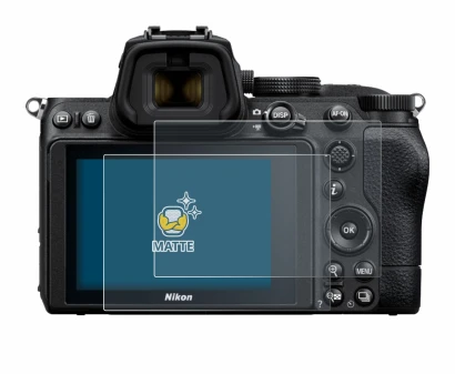 Image of the device Nikon Z 5 with a wide variety of screen protectors.