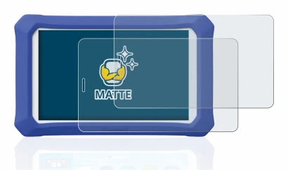 Image of the device Clementoni Clempad 9 Plus with a wide variety of screen protectors.