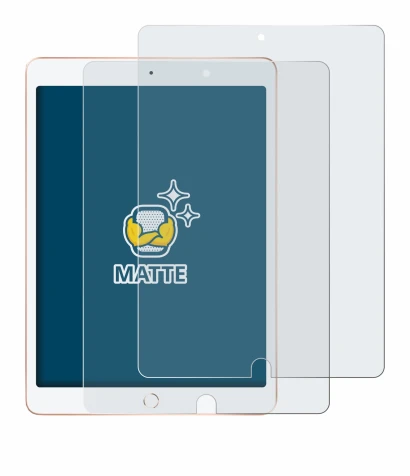 Image of the device Apple iPad 10.2" WiFi 2020 (8th Gen.) with a wide variety of screen protectors.