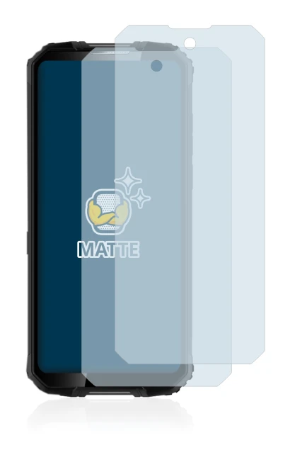 Image of the device Oukitel WP10 5G with a wide variety of screen protectors.