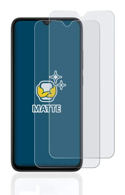 Image of the device Xiaomi Redmi 9AT with a wide variety of screen protectors.