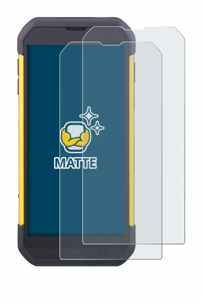 Image of the device Cipherlab RS35 with a wide variety of screen protectors.