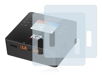 Image of the device ISDT Smart Duo Charger K2 with a wide variety of screen protectors.