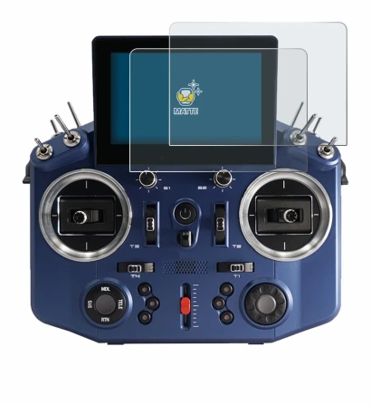 Image of the device FrSky Horus X20 with a wide variety of screen protectors.