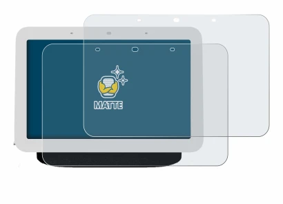 Image of the device Google Nest Hub 2 with a wide variety of screen protectors.