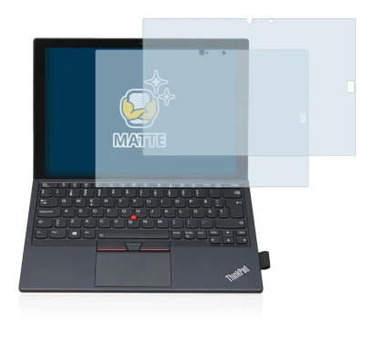 Image of the device Lenovo ThinkPad X1 Tablet Gen 2 with a wide variety of screen protectors.