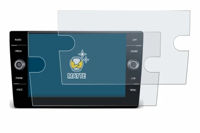 Image of the device Volkswagen T6 2021 Discover Media 8" with a wide variety of screen protectors.