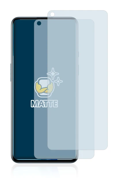 Image of the device OnePlus 9 5G with a wide variety of screen protectors.