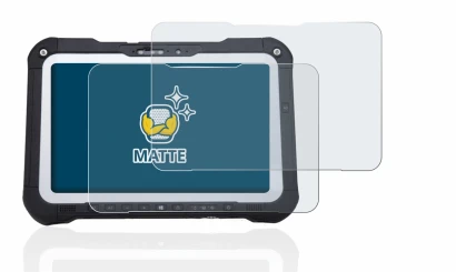 Image of the device Panasonic Toughbook FZ-G2 with a wide variety of screen protectors.