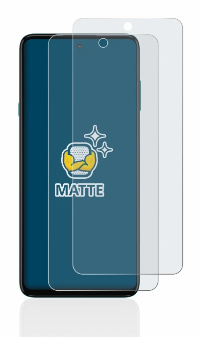 Image of the device Motorola Edge 20 Lite with a wide variety of screen protectors.