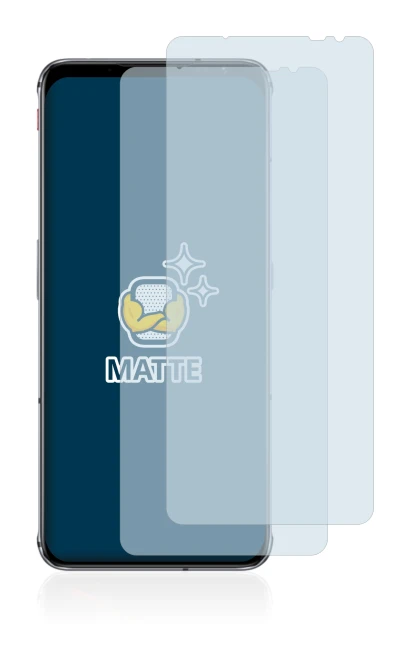 Image of the device ZTE Nubia Red Magic 6s Pro with a wide variety of screen protectors.