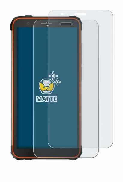 Image of the device Blackview BV6600E with a wide variety of screen protectors.