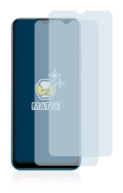 Image of the device realme C25Y with a wide variety of screen protectors.