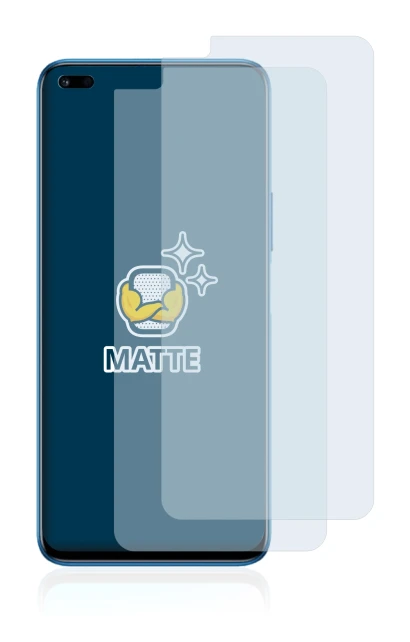 Image of the device Honor 50 Lite with a wide variety of screen protectors.