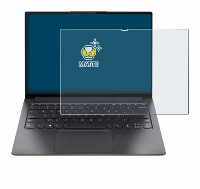 Image of the device Lenovo Yoga Slim 7 Pro 14" with a wide variety of screen protectors.