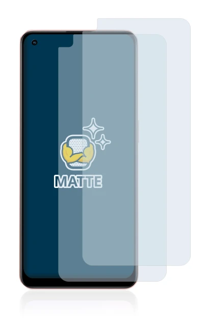 Image of the device Oppo A96 with a wide variety of screen protectors.