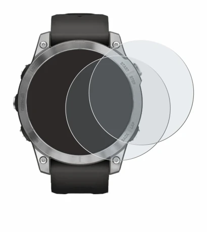 Image of the device Garmin Fenix 7 (47 mm) with a wide variety of screen protectors.