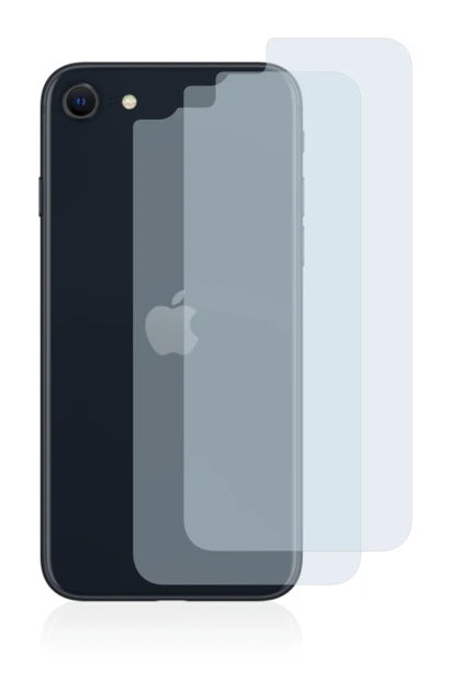 Image of the device Apple iPhone SE 3 2022 (Back) with a wide variety of screen protectors.