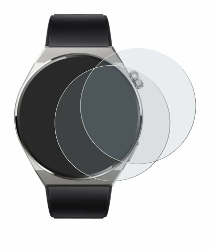 Image of the device Huawei Watch GT 3 Pro Titanium (46mm) with a wide variety of screen protectors.