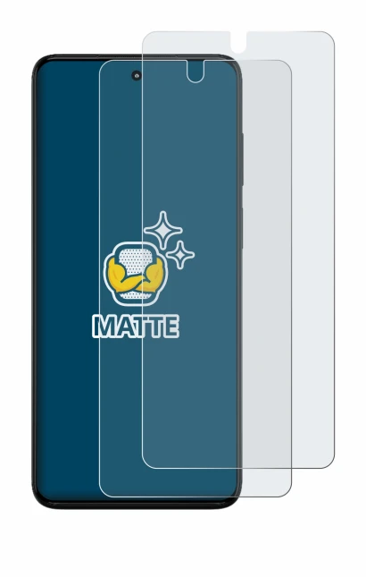 Image of the device Motorola Moto G82 5G with a wide variety of screen protectors.