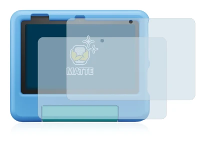 Image of the device Amazon Fire 7 Kids 2022 with a wide variety of screen protectors.