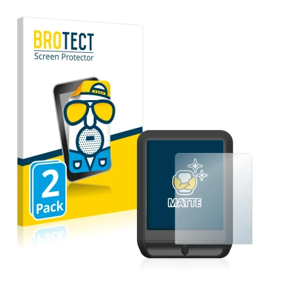 Front side of a product packaging with the brand logo BROTECT. Next to it is the device Mahle Pulsar One shown with the corres