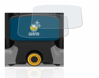Image of the device PowaKaddy CT8 with a wide variety of screen protectors.