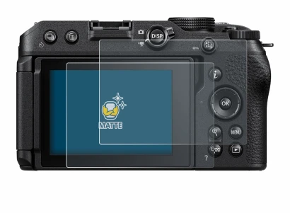Image of the device Nikon Z 30 with a wide variety of screen protectors.