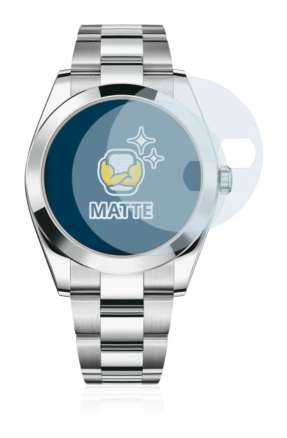 Image of the device Rolex Datejust 41 with a wide variety of screen protectors.