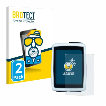 Front side of a product packaging with the brand logo BROTECT. Next to it is the device Sigma BC 12.0 WL shown with the corres