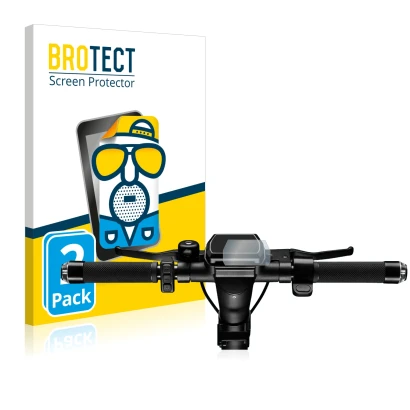 Front side of a product packaging with the brand logo BROTECT. Next to it is the device SoFlow SO4 Pro (2nd Gen.) shown with t