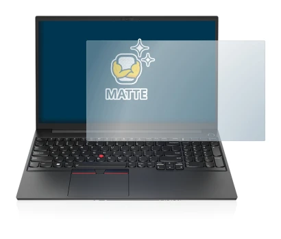 Image of the device Lenovo ThinkPad E15 Gen 4 with a wide variety of screen protectors.